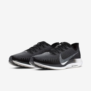 Nike Zoom Pegasus Turbo 2 - Férfi Futócipő - Fekete/Szürke/Fehér